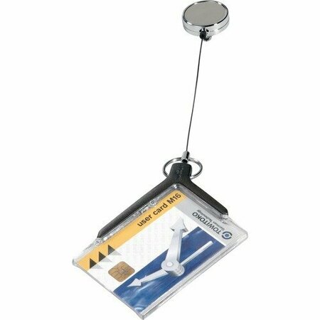 DURABLE OFFICE PRODUCTS HOLDER, CARD, DELUXE, PRO, REEL, 10PK DBL830758